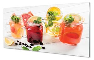 Panel szklany do Kuchni Orzeźwiające Drink Cytrusowe