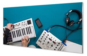 Panel szklany do Kuchni Stanowisko Mikserskie DJ-a