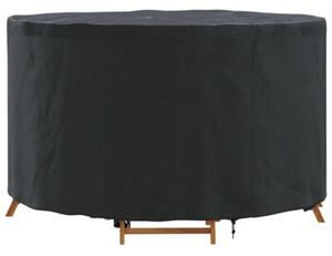 Pokrowiec na meble ogrodowe wodoodporny i odporny na uv, czarny, okrągły 102 x 102 x 71 cm