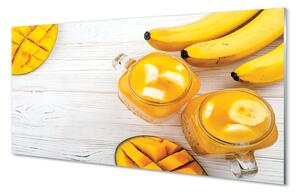 Panel szklany do Kuchni Egzotyczny Mix Mango i Banan