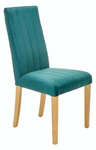 Zielone krzesło skandynawskie - Ladiso