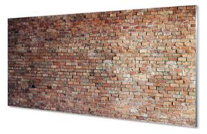 Panel szklany do Kuchni Tradycyjny Mur z Cegieł