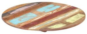 Okrągły blat stołu, 40 cm, 15-16 mm, lite drewno odzyskane
