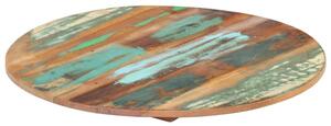 Okrągły blat stołu, 40 cm, 15-16 mm, lite drewno odzyskane