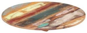 Okrągły blat stołu, 40 cm, 15-16 mm, lite drewno odzyskane