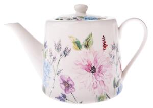 Dzbanek na herbatę porcelanowy Flower Garden, 0,9 l