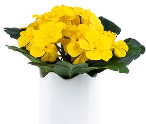 Sztuczny kwiat Pierwiosnek żółty, 24 cm