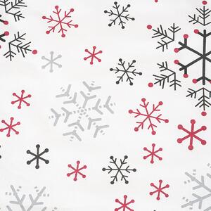Pościel bawełniana Snowflakes, 220 x 200 cm, 2 szt. 70 x 90 cm