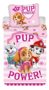 Dziecięca pościel bawełniana do łóżeczka Paw Patrol 122 baby, 100 x 135 cm, 40 x 60 cm