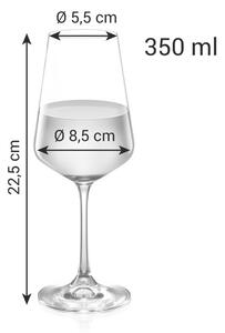 Tescoma Kieliszki do białego wina GIORGIO 350 ml, 6 szt