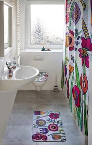 Wenko Dywanik łazienkowy Flora Rollin Art, 45 x 70 cm