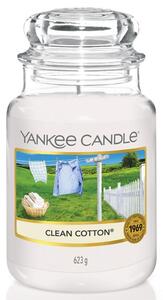 Świeca zapachowa Clean Cotton Yankee Candle duża