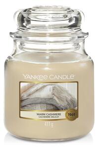 Świeca zapachowa Warm Cashmere Yankee Candle średnia