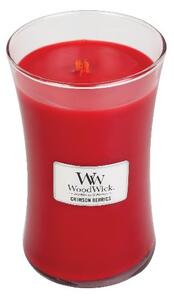 Świeca zapachowa Crimson Berries WoodWick duży wazon