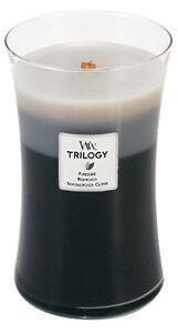 Świeca zapachowa Trilogy Warm Woods WoodWick duży wazon