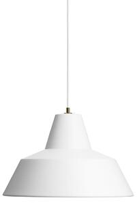 Lampa Wisząca Made By Hand, Workshop W4, ściemnialny, biały, jadalnia, aluminium, design