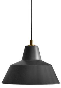 Lampa Wisząca Made By Hand, Workshop W2, ściemnialny, czarny, jadalnia, aluminium, design