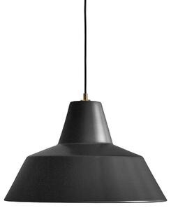 Lampa Wisząca Made By Hand, Workshop W4, ściemnialny, czarny, jadalnia, aluminium, design