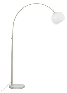 Lampa Podłogowa Lindby, Alverton, biały, salon, metal, nowoczesny