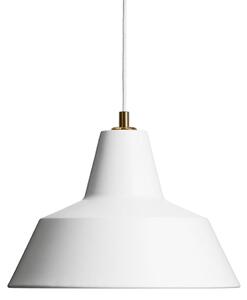 Lampa Wisząca Made By Hand, Workshop W3, ściemnialny, biały, jadalnia, aluminium, design