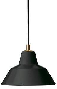 Lampa Wisząca Made By Hand, Workshop W1, ściemnialny, czarny, salon, aluminium, design