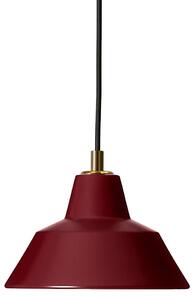 Lampa Wisząca Made By Hand, Workshop W1, ściemnialny, czerwony, jadalnia, aluminium, design
