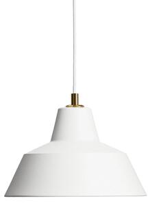 Lampa Wisząca Made By Hand, Workshop W2, ściemnialny, biały, jadalnia, aluminium, design