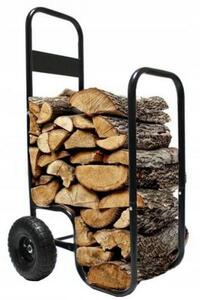 Wózek na drewno opałowe, 52 x 57 x 107/73 cm