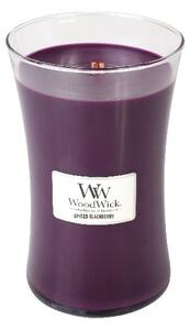 Świeca zapachowa Spiced Blackberry WoodWick duży wazon