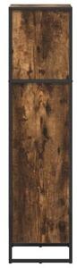 Szafka na książki dąb dymny 40 x 30 x 121 cm