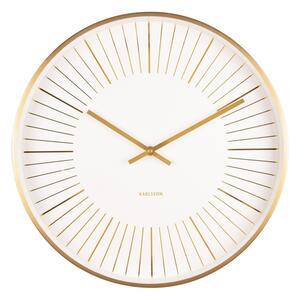 Karlsson 5917WH designerski zegar ścienny 40 cm, biały
