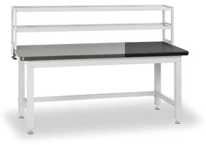 Dodatkowe półki na narzędzia do stołów BL, 2 półki, nośność 40 kg, 1800 x 300 x 450 mm