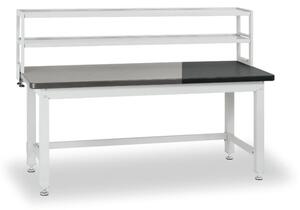 Dodatkowe półki na narzędzia do stołów BL, 2 półki, nośność 40 kg, 1500 x 300 x 450 mm