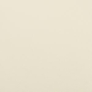 Nowoczesny narożnik lewostronny tapicerowany skórzany beżowy Oslo Beliani
