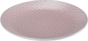Płytki talerz ceramiczny Sea, 27 cm, różowy