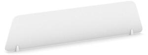 Przegroda międzybiurkowa, 1400 x 300 mm, biały
