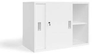 Nadstawka z przesuwnymi drzwiami, 800 x 400 x 600 mm, biały