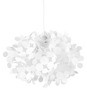Lampa wisząca biała 120 cm składana kwiat nowoczesne oświetlenie Lamone Beliani