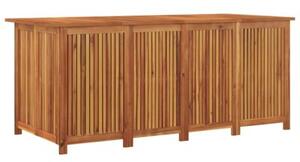 Skrzynia ogrodowa, 175x80x75 cm, lite drewno akacjowe