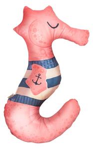 Baby Bites Poduszka rogal do karmienia Sea Horse 100 x 55 cm Pink