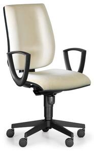 Krzesło biurowe FIGO, białe