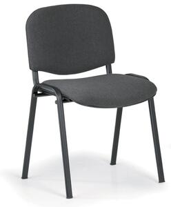 Krzesło konferencyjne VIVA - czarne nogi, szare