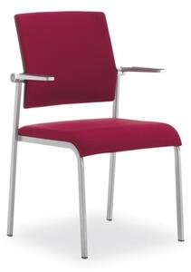 Krzesło konferencyjne WIRO, czarwony
