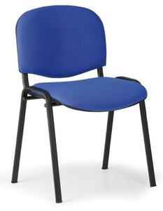Krzesło konferencyjne VIVA - czarne nogi, niebieske