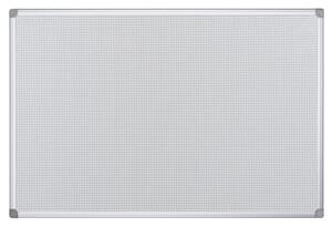 Tekstylna tablica magnetyczna z metalową kratką, 900 x 600 mm