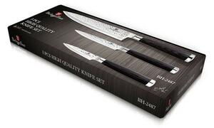Berlinger Haus 3-częściowy zestaw noży ze stali nierdzewnej Primal Gloss Collection