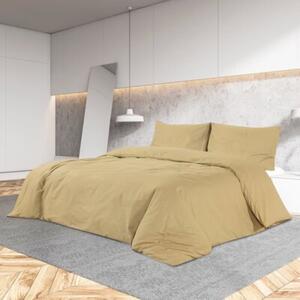 Zestaw pościeli, kolor taupe, 220x240 cm, lekka mikrofibra