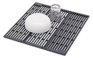 Szary regulowany plastikowy ociekacz na zlew 43x13 cm Platform – Joseph Joseph