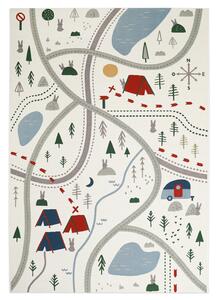 Mata dywanowa do zabawy dla dzieci LITTLE CAMPER 123x180cm