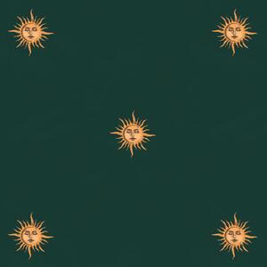Tapeta do pokoju dla dziecka Classic sun green